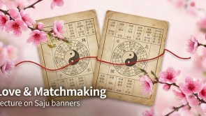 나의 인연은 어디에? 사주로 보는 연애 심리와 궁합의 비밀